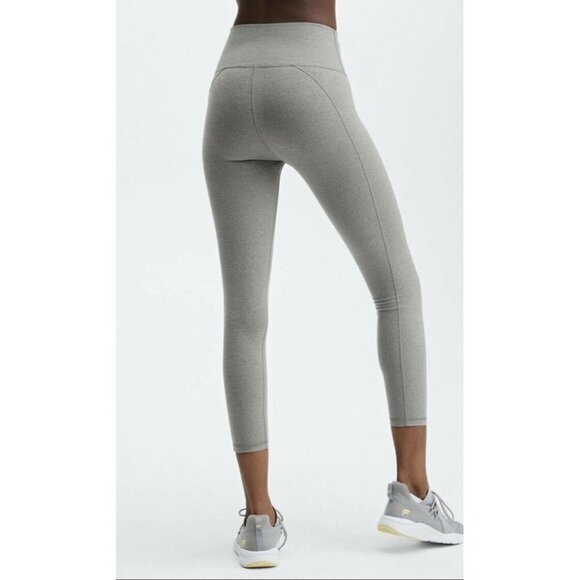 FABLETICS define high waisted crop leggings high rise gray SZ small - Picture 2 of 10
